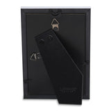 Silver-tone Satin Chloe Contemporary 4x6 Photo Frame