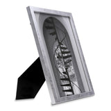 Silver-tone Satin Chloe Contemporary 8x10 Photo Frame