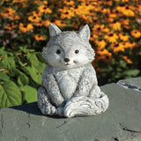 Stone Resin Pudgy Pal Garden Fox
