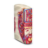 Zippo 540 White Matte Trippy Man Lighter