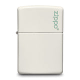 Zippo Logo Glow in the Dark Green Lighter