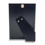 Bilaminate Sterling Silver Plain 4x6 Photo Frame