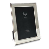 Bilaminate Sterling Silver Plain 4x6 Photo Frame