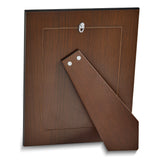 Bilaminate Sterling Silver Wide Plain 5x7 Frame