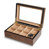 Light Brown High Gloss 8-watch Box