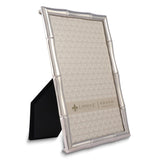 Silver-tone Metal Bamboo 4x6 Frame