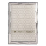 Silver-tone Metal Bamboo 4x6 Frame