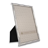 Silver-tone Metal Bamboo 5x7 Frame