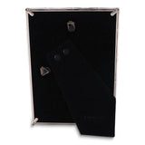 Silver-tone Metal Bamboo 5x7 Frame