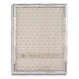 Silver-tone Metal Bamboo 5x7 Frame