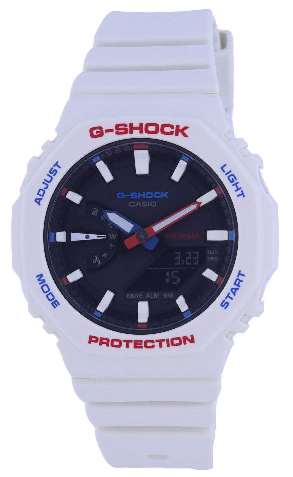 GMA-S2100WT-7A1JF GMA-S2100WT-7A1JF CASIO G-SHOCK ミッドサイズ トリコロール　限定品　2021年11月発売