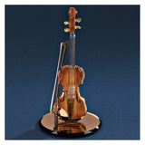 Violin Handcrafted Glass Figurine