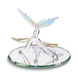 Butterfly BELIEVE IN MIRACLES Handcrafted Glass Figurine