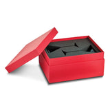 Luxury Giftware Set of 2 Martini Glasses with 24k Gold Flake Filled Stems with Gift Bag