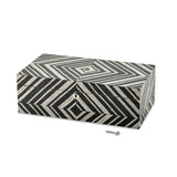 Brazilian Wild Walnut Veneer Locking Jewelry Box