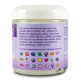 GemOro Sparkle Safe Jewelry Cleaner, Jar