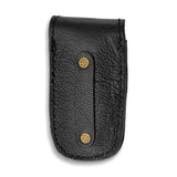 Luxury Giftware Damascus Steel 256 Layer Ram Horn Handle Folding Blade Knife with Leather Sheath and Wooden Gift Box
