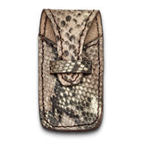 Luxury Giftware Limited Edition Damascus Steel 256 Layer Woolly Mammoth Tusk Ivory Handle Folding Knife with Leather Sheath and Wooden Gift Box