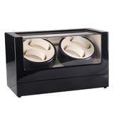 Luxury Watch Winders US Plug 4 Slots Wood Clock