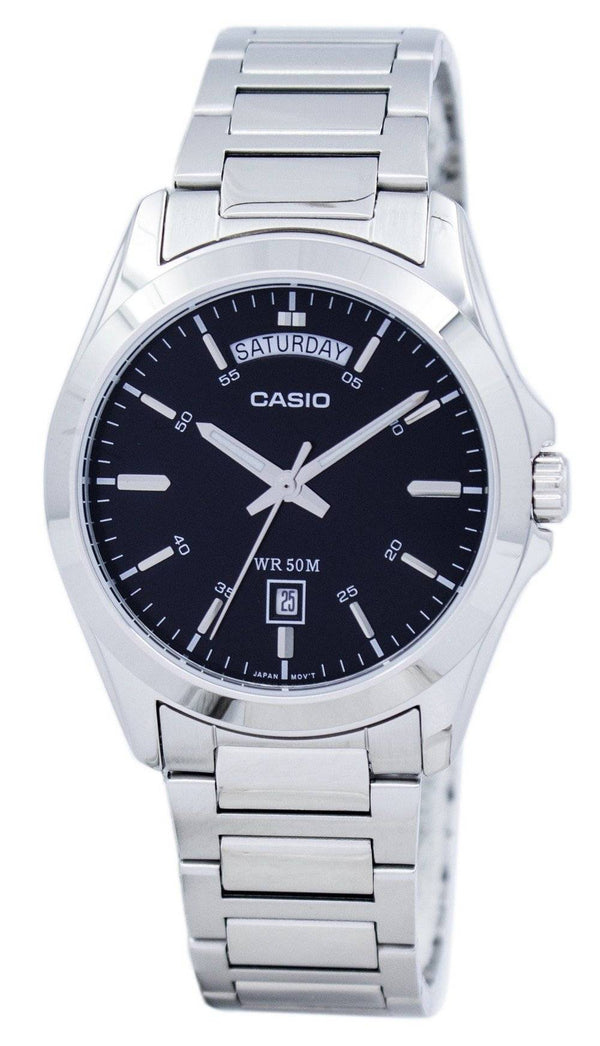 Casio Quartz MTP-1370D-1A1V MTP1370D-1A1V Men's Watch