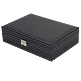 PU Leather Multifunctional Watch Box Jewelry Case Box