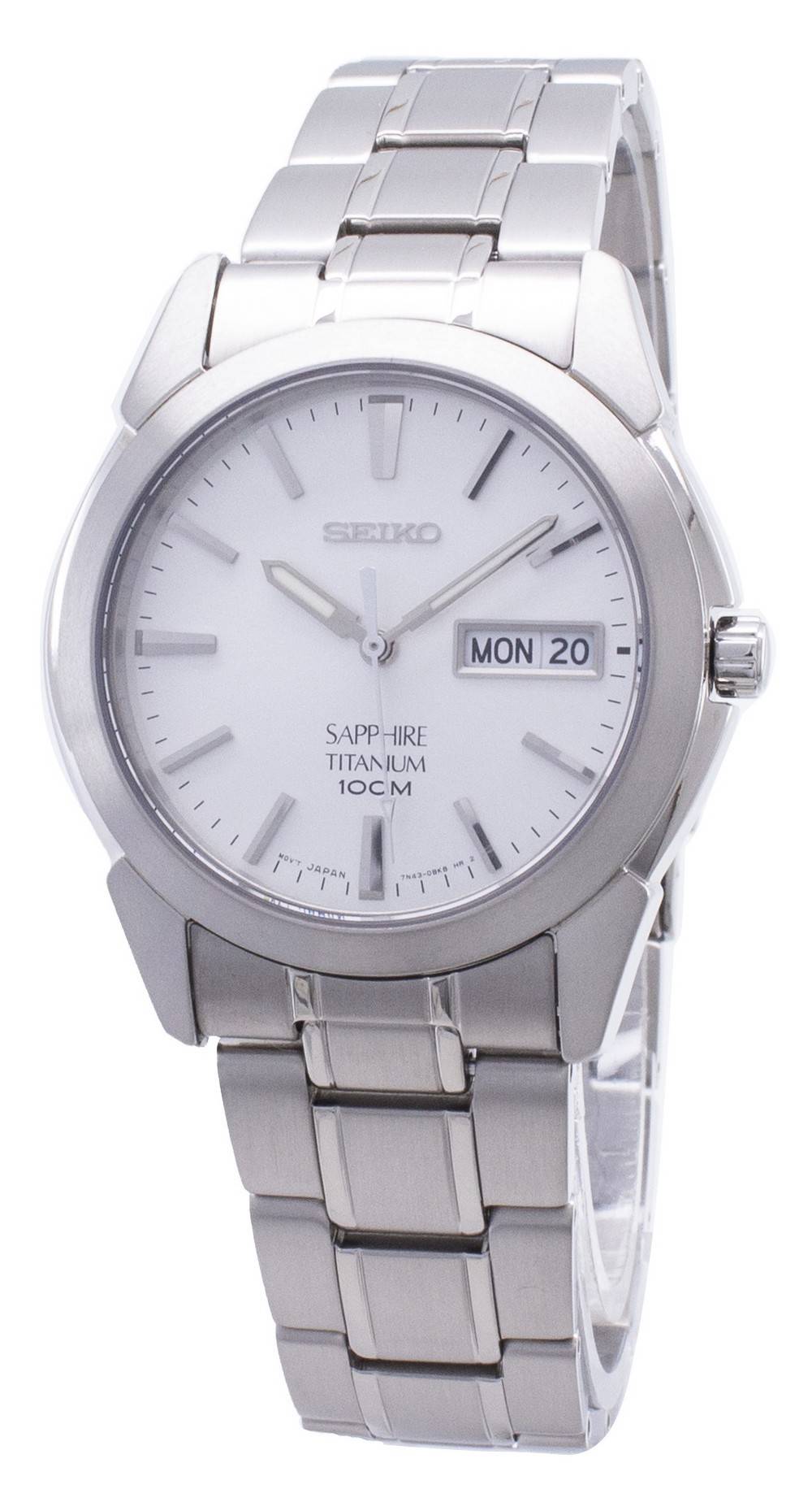 Seiko Titanium Sapphire SGG727 SGG727P1 SGG727P Men's Watch – Nubo
