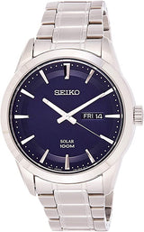 Seiko Solar Powered 100M SNE361 SNE361P1 SNE361P Men's Watch