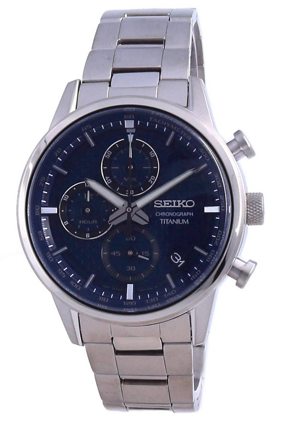 Seiko Discover More Titanium Chronograph Quartz SSB387 SSB387P1 SSB387 –  Nubo Watches