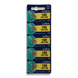 Pkg/5 Type LR1130 SONY-MuRata Alkaline Battery Tear Strip