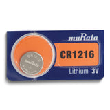 Pkg/5 Type 1216 SONY-MuRata Lithium Battery Tear Strip