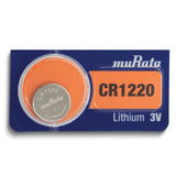 Pkg/5 Type 1220 SONY-MuRata Lithium Battery Tear Strip