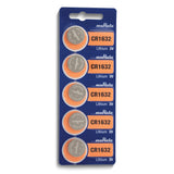 Pkg/5 Type 1632 SONY-MuRata Lithium Battery Tear Strip