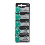 Pkg/5 Type 337 SONY-MuRata Watch Battery Tear Strip