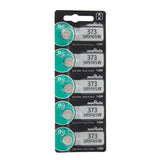 Pkg/5 Type 373 SONY-MuRata Watch Battery Tear Strip