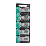 Pkg/5 Type 399/395 SONY-MuRata Watch Battery Tear Strip