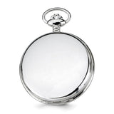 Charles Hubert Chrome-finish White Dial Pocket Watch