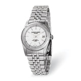 Mens Charles Hubert Stainless Steel Off White Dial Watch