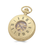 Charles Hubert Gold Finish White Dial Pocket Watch