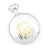 Charles Hubert Two-tone White Dial Pocket Watch