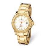 Mens Charles Hubert IP-plated Stnless Steel White Dial Auto Watch