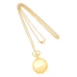 Ladies Charles Hubert Satin Gold-finish Brass Pendant Watch