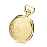 Charles Hubert Gold Finish Brass w/Shield Pocket Watch