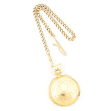 Charles Hubert Gold Finish Brass w/Shield Pocket Watch