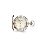 Charles Hubert Chrome Finish Brass w/Shield Pocket Watch