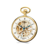 Charles Hubert Gold Finish Brass Open Face Pocket Watch