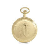 Swingtime Gold-finish Mechanical Double Cover Pocket Watch