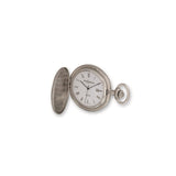 Swingtime Chrome-finish Brass Quartz Pocket Watch