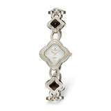 Ladies Charles Hubert Blk Agate/Wht Howlite Bracelet Watch