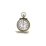 Charles Hubert Antique Gold Finish Steam Engine Pocket Watch