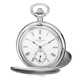 Charles Hubert Stnlss Stl White Dial Pocket Watch